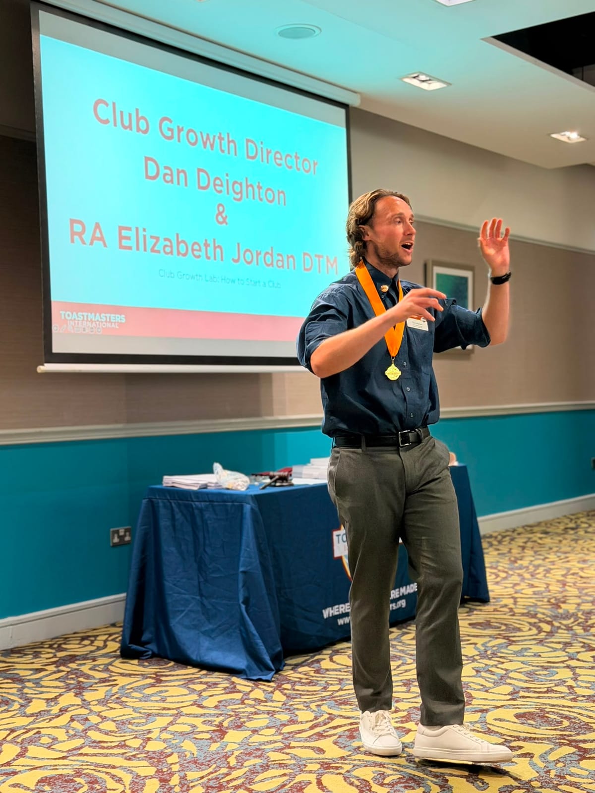 Dan Deighton presentation skills training